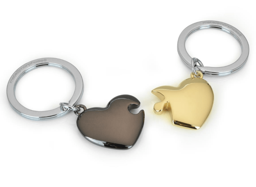 Llavero Metalmorphose Dos Corazones - Pertenecemos juntos (MTM)7
