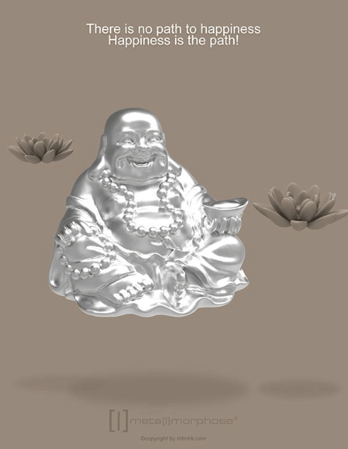 Llavero Metalmorphose Buddha (MTM)3