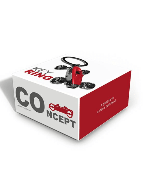 Llavero Metalmorphose Auto de carrera Amarillo (MTM)3