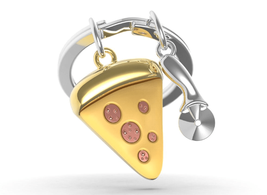 Llavero Metalmorphose Trozo de Pizza (MTM)1