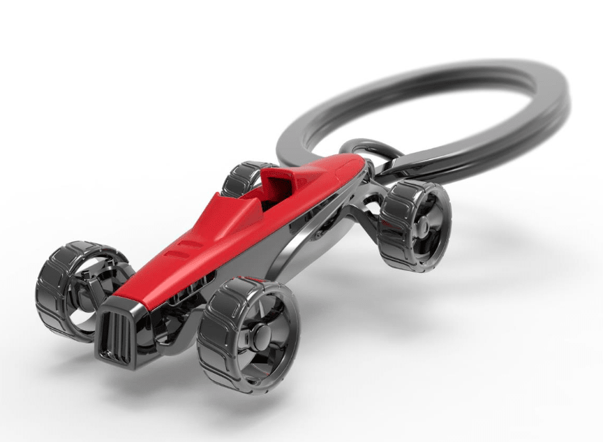 Llavero Metalmorphose Auto de carrera (MTM)1