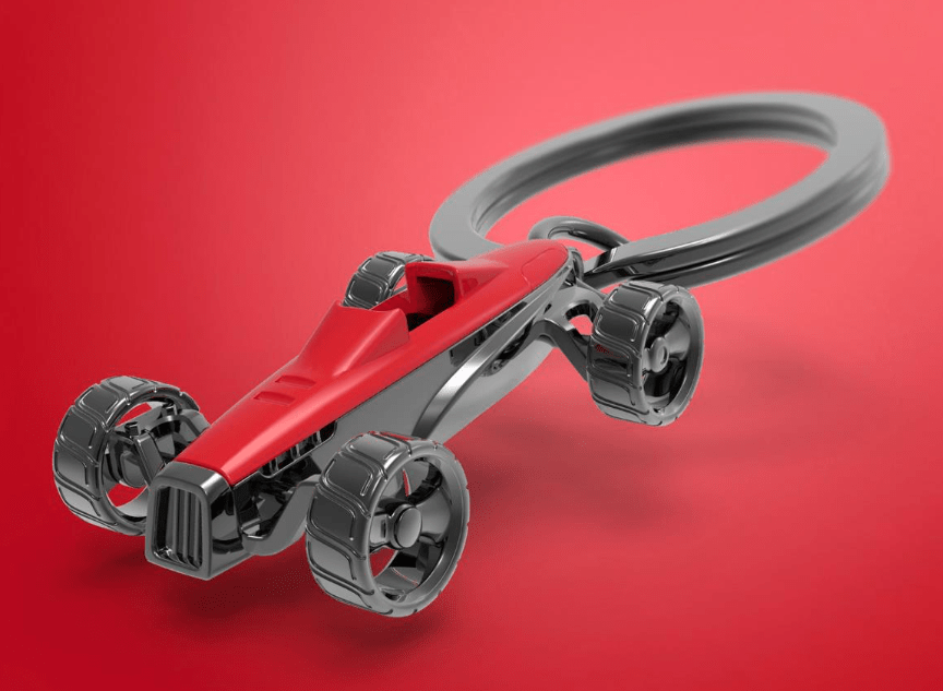 Llavero Metalmorphose Auto de carrera (MTM)2