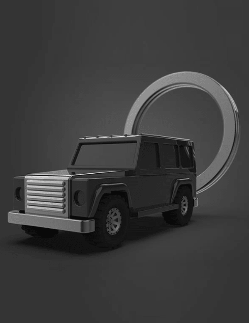 Llavero Metalmorphose Jeep 4X4 (MTM)2