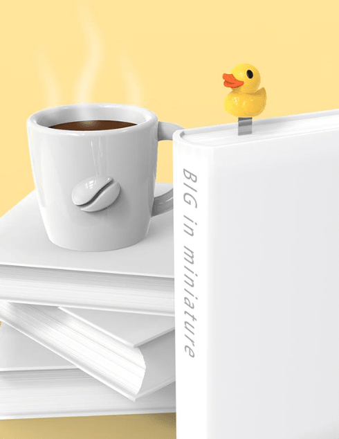 Marcapáginas Metalmorphose Pato (MTM)2