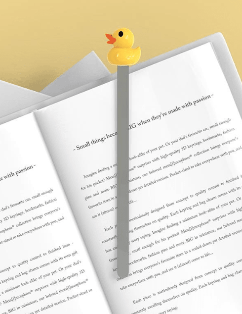 Marcapáginas Metalmorphose Pato (MTM)3