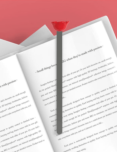 Marcapáginas Metalmorphose Rosa (MTM)4