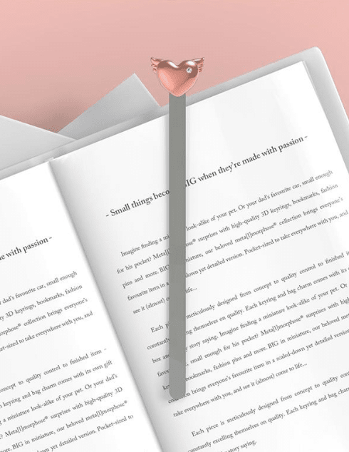 Marcapáginas Metalmorphose Corazón (MTM)4