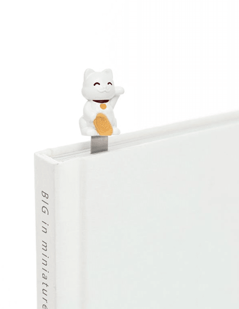 Marcapáginas Metalmorphose Gato de la suerte (MTM)1