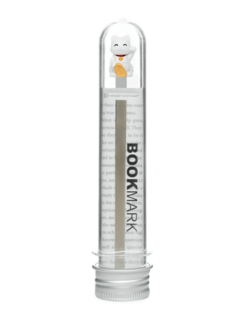 Marcapáginas Metalmorphose Gato de la suerte (MTM)7