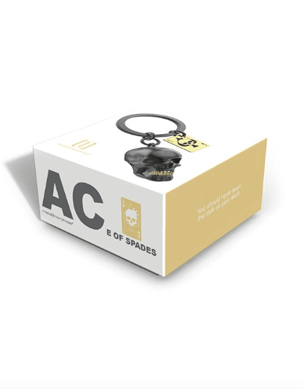 Metalmorphose® Llavero Vectorbox - Calavera3