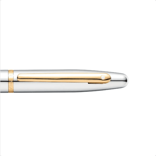 Pluma Fuente Sheaffer VFM Cromo Pulido GT punto mediano (SHFER)3