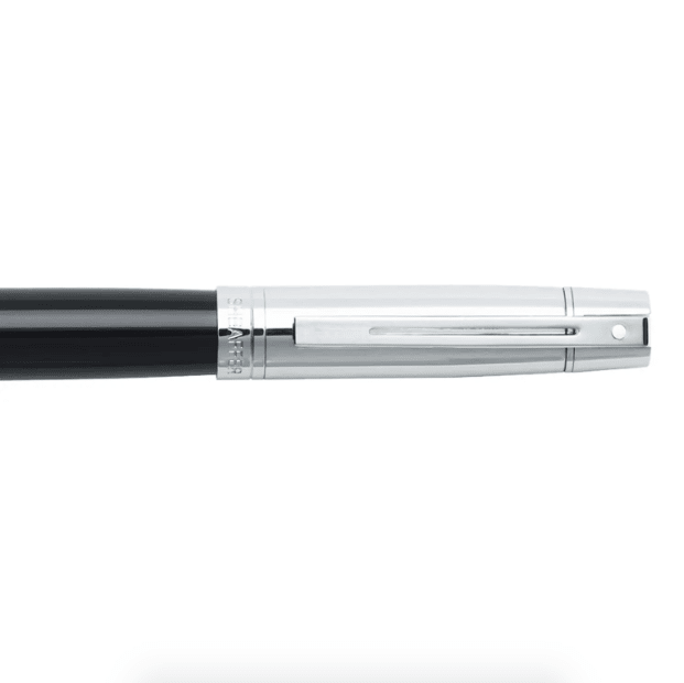 Pluma Fuente Sheaffer Serie 300_Negro Brillante Cromo4