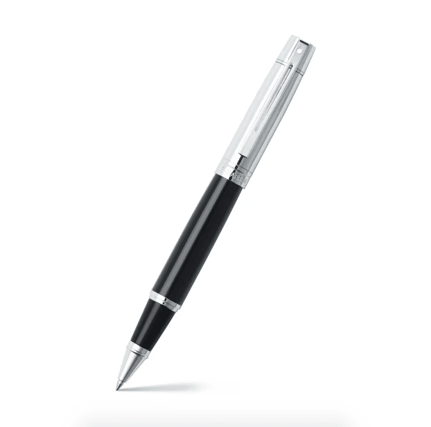 Roller Sheaffer Serie 300 Negro Brillante. Cromo1