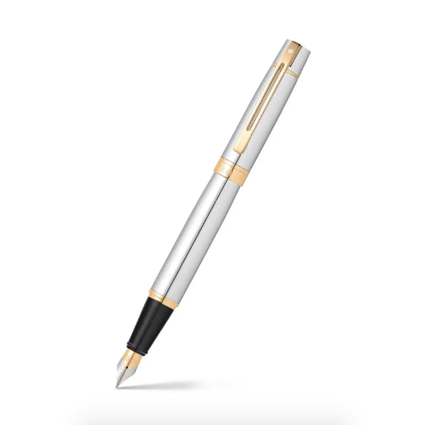Pluma Fuente Sheaffer Serie 300, Cromo Brillante1