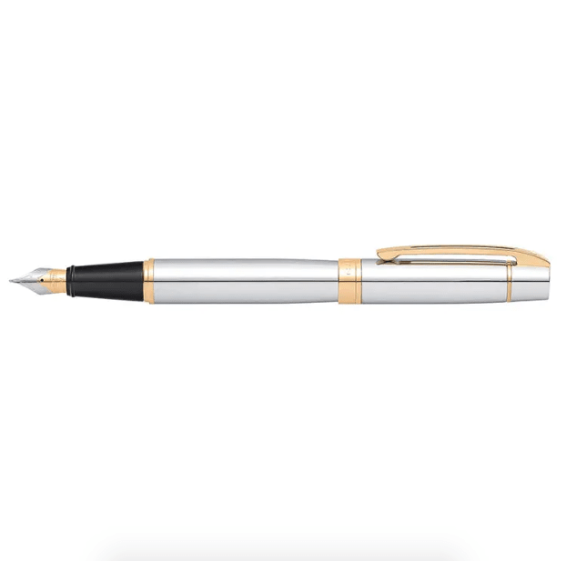 Pluma Fuente Sheaffer Serie 300, Cromo Brillante3
