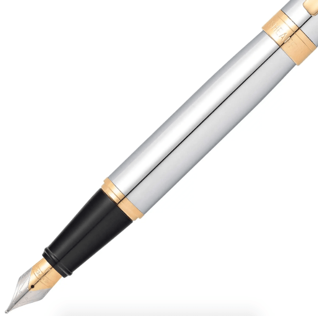 Pluma Fuente Sheaffer Serie 300, Cromo Brillante2