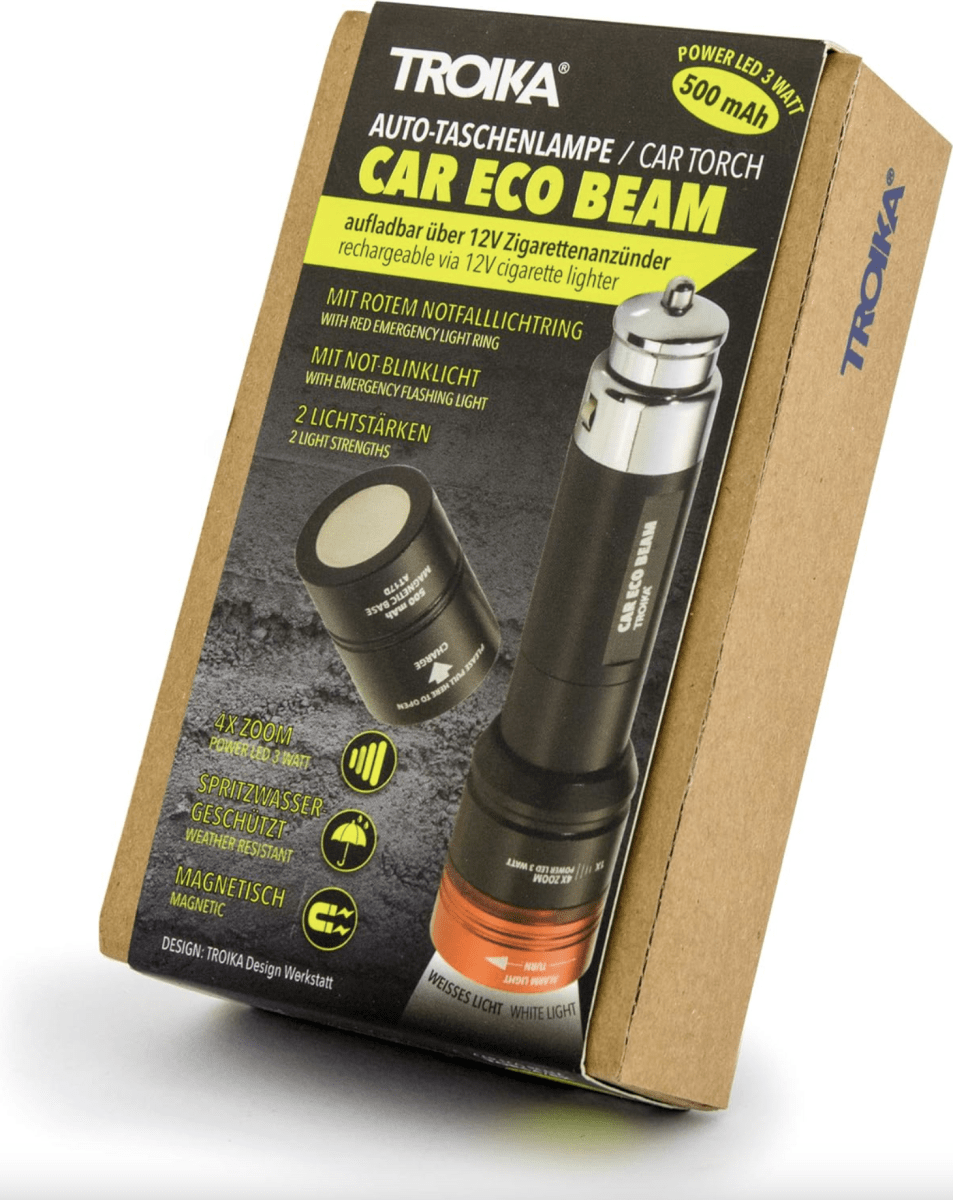 Linterna Troika , luz LED blanca,5