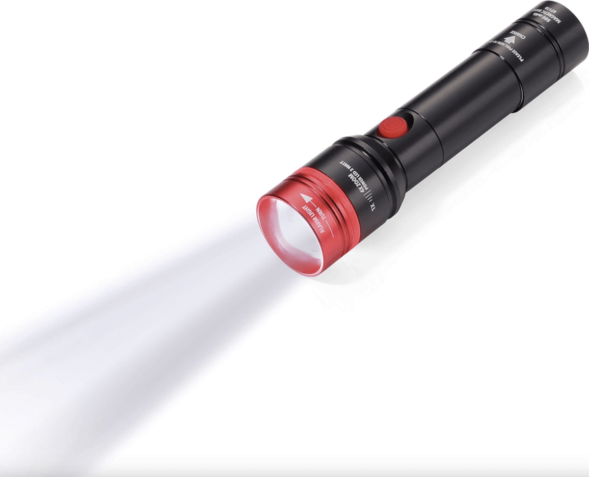 Linterna Troika , luz LED blanca,1
