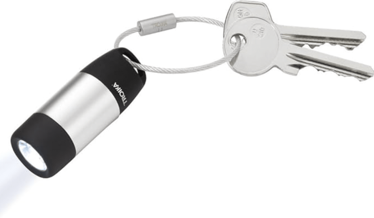 Llavero Troika  y Linterna ECO CARGA,4