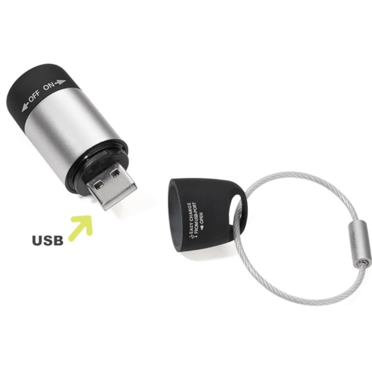 Llavero Troika  y Linterna ECO CARGA,5