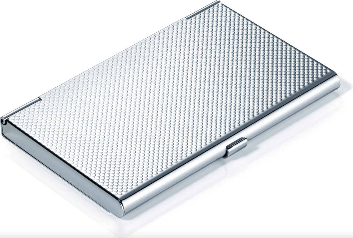 Estuche Troika Para Tarjetas De Visita Mundo De Negocios3