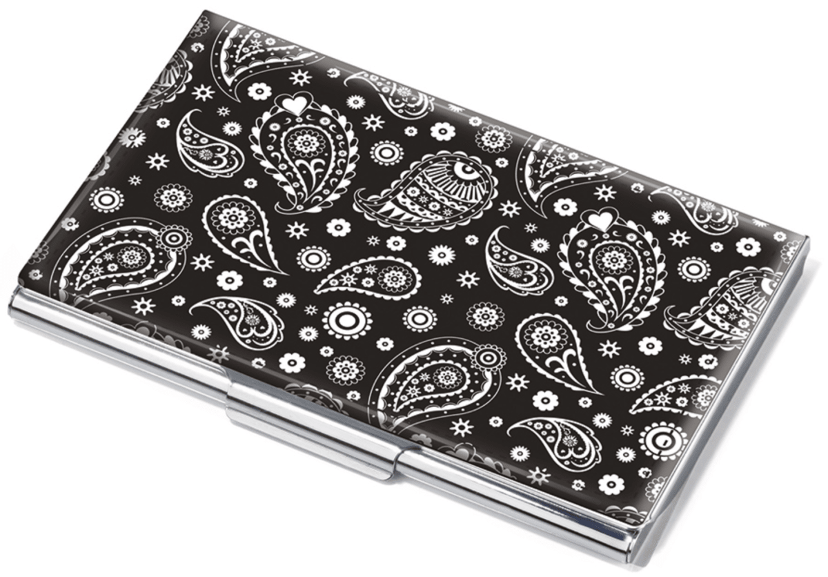 Tarjetero Troika, Diseño Paisley Classic1