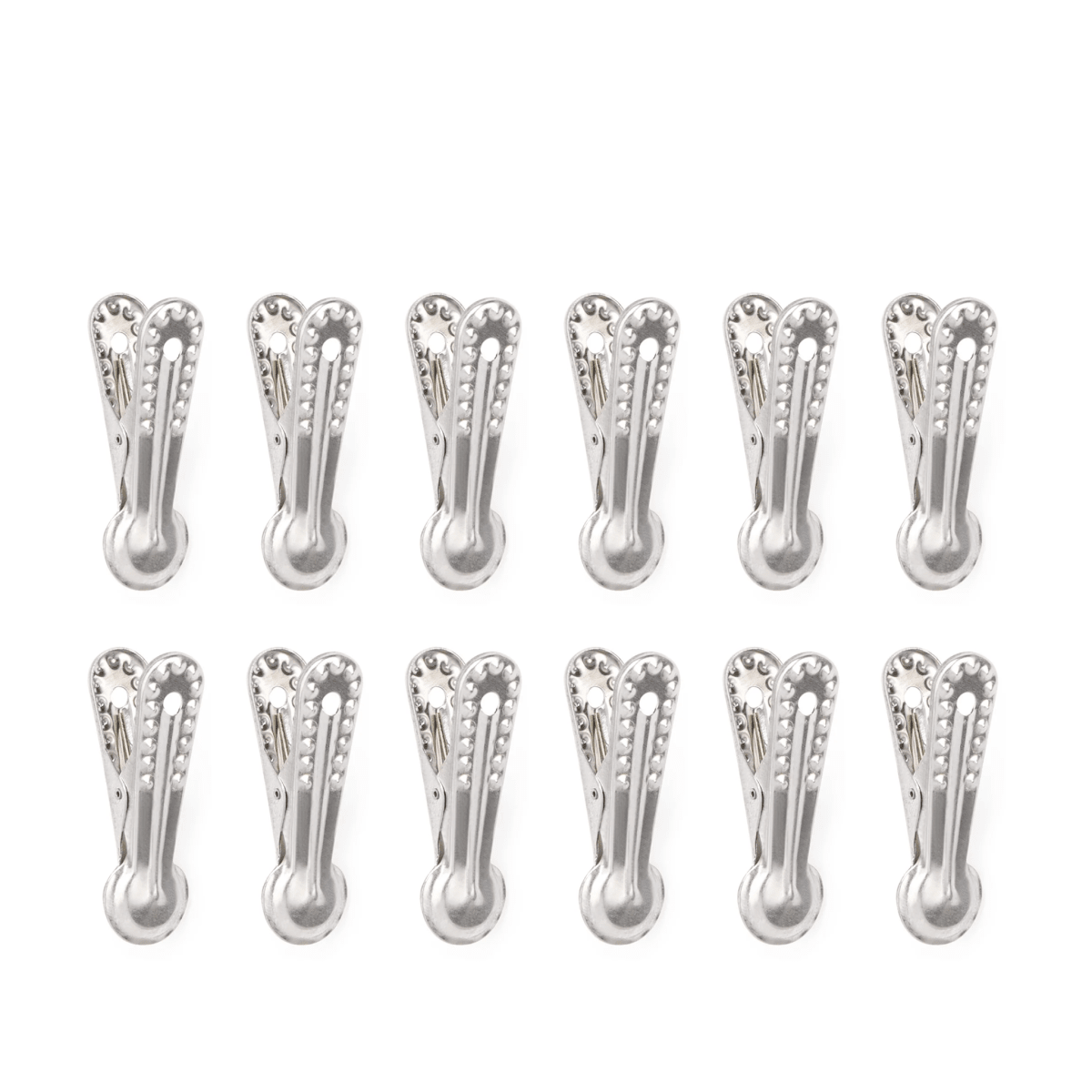 Pinzas Sellado Kikkerland Clips De Aluminio S/103