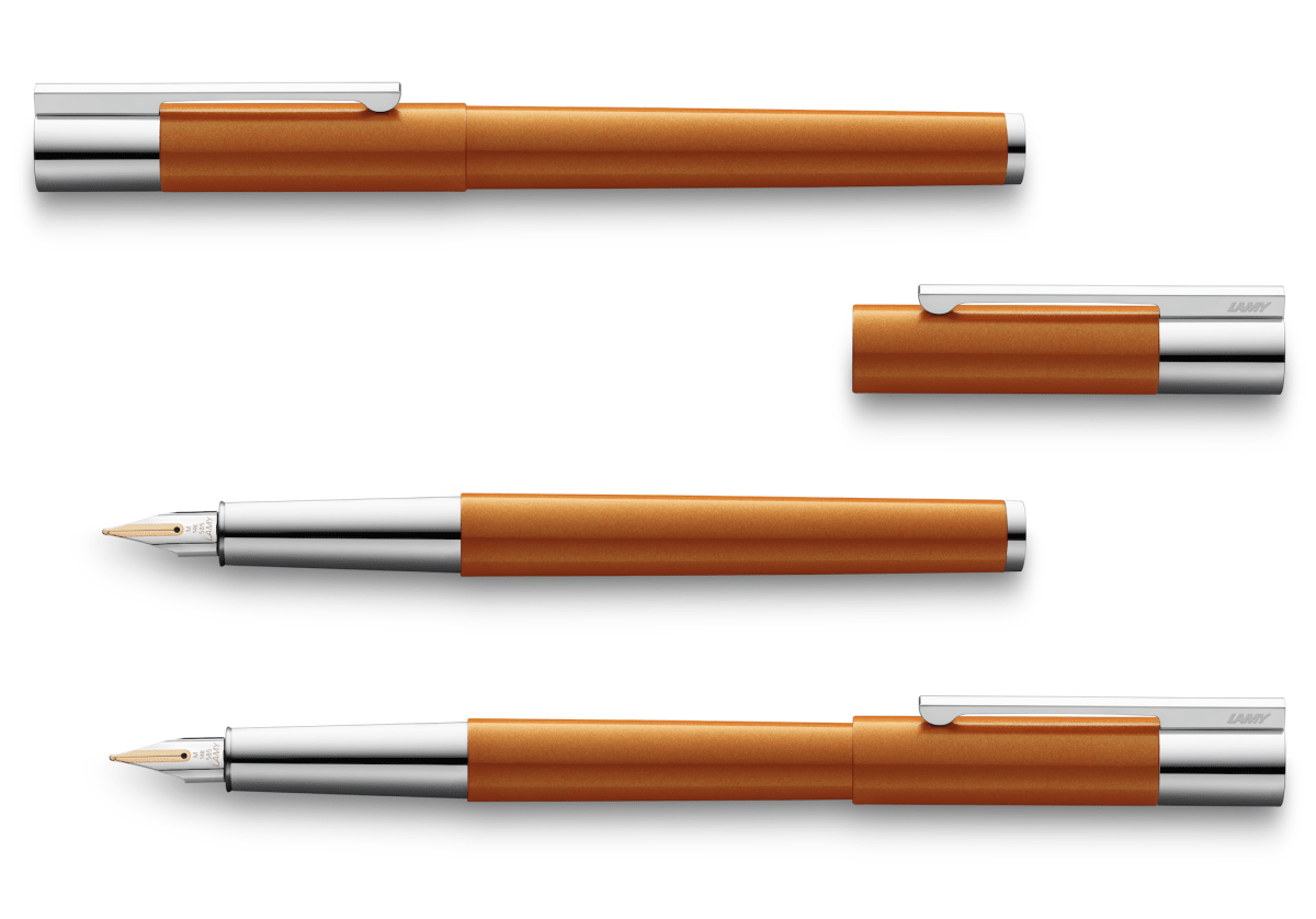 Pluma Lamy Scala Infinite Orange F Orange2