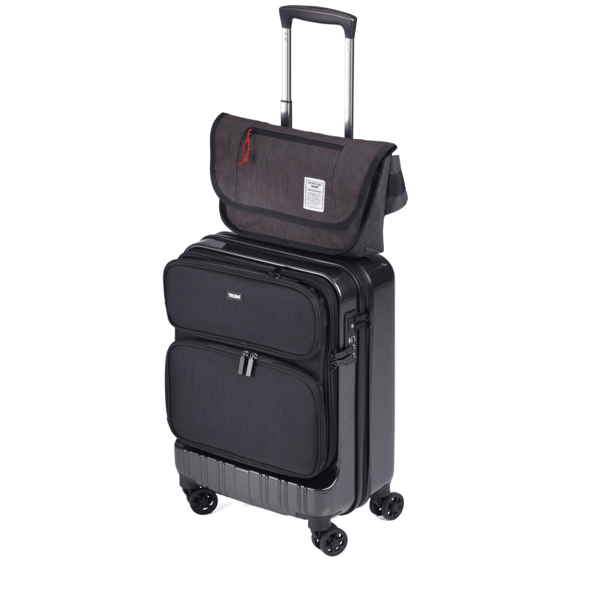 TROIKA Bolso cruzado con compartimento secreto6