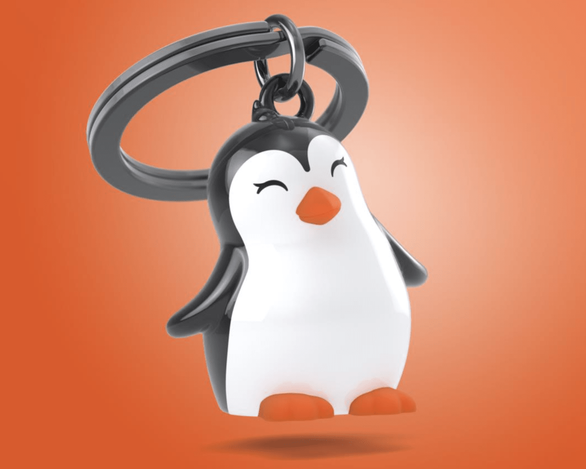 Llavero Metalmorphose Pingüino2