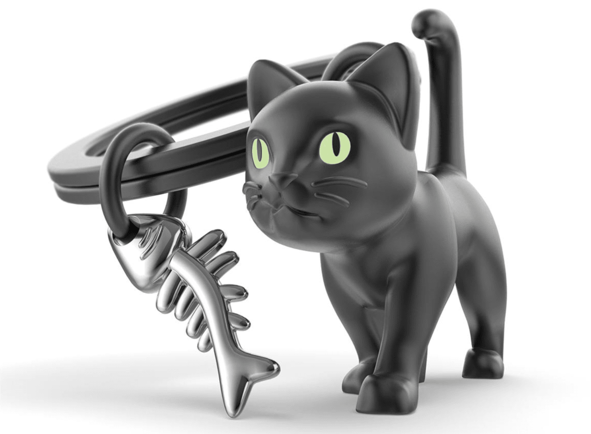 Llavero Metalmorphose Gato Negro2