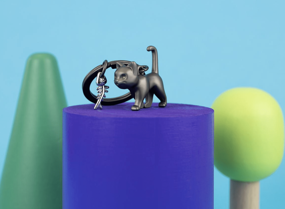 Llavero Metalmorphose Gato Negro5