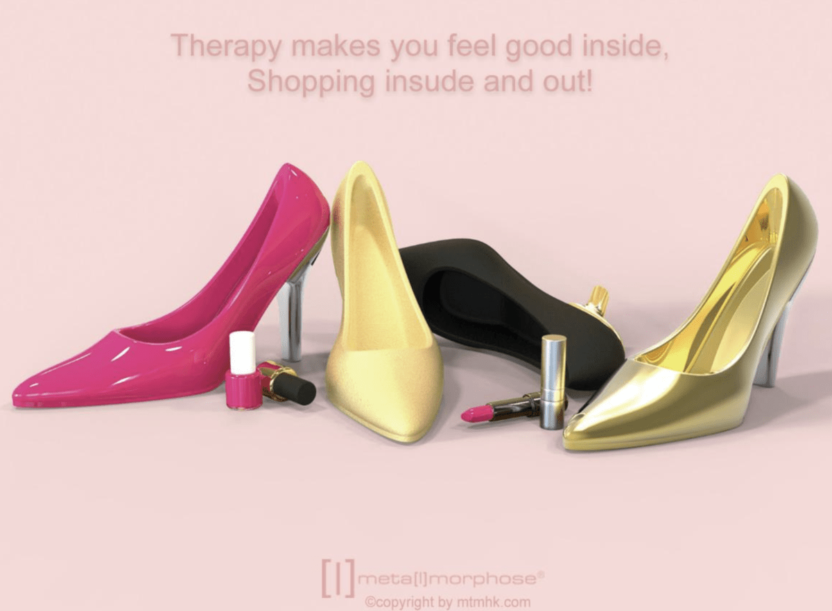 Llavero Metalmorphose Tacón Negro3