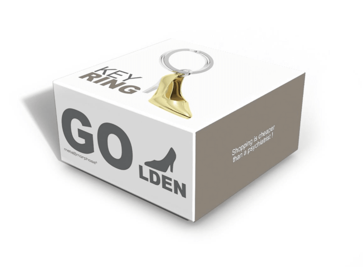 Llavero Metalmorphose Tacón Negro4