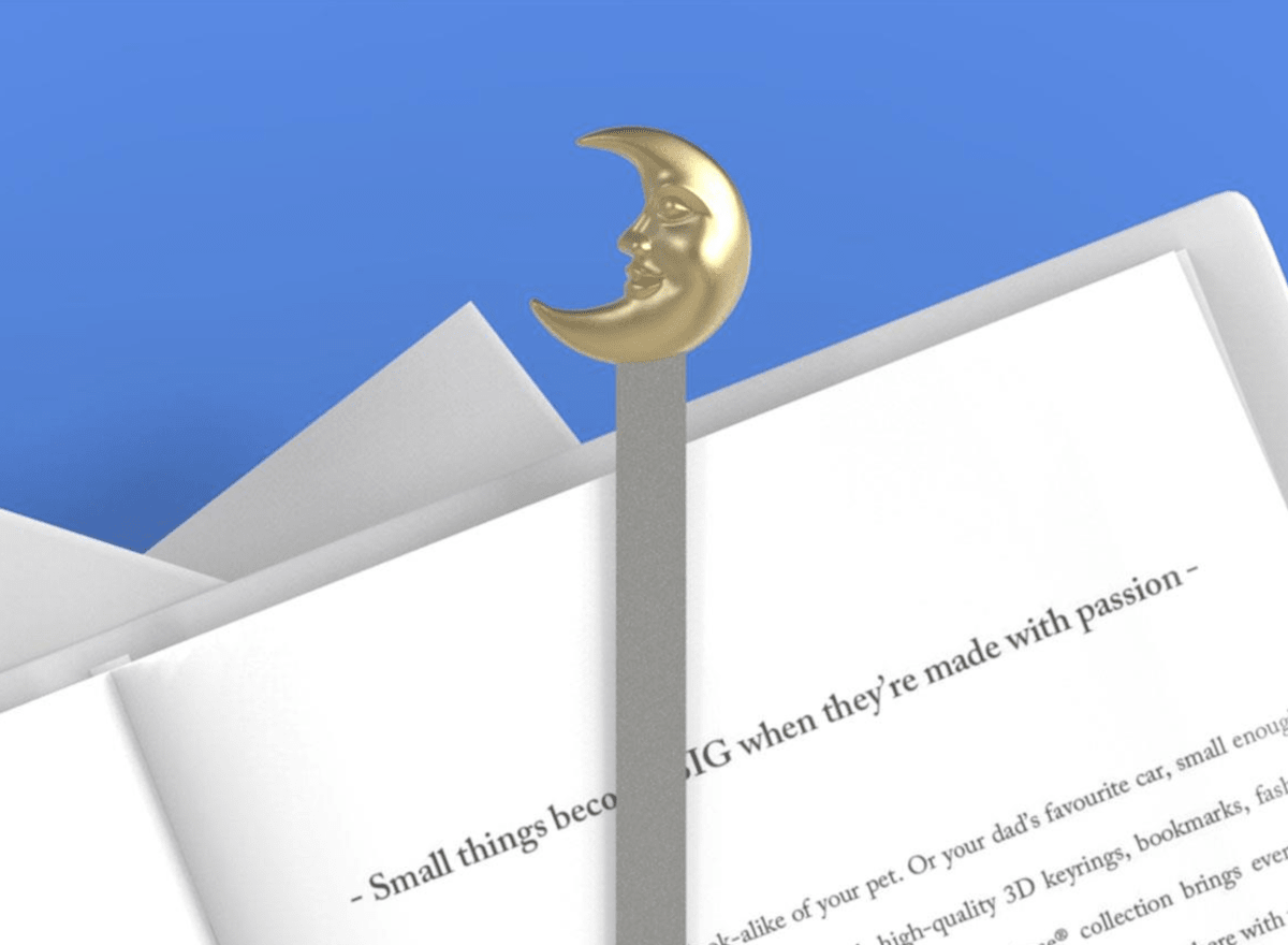 Marcapáginas Metalmorphose Luna5