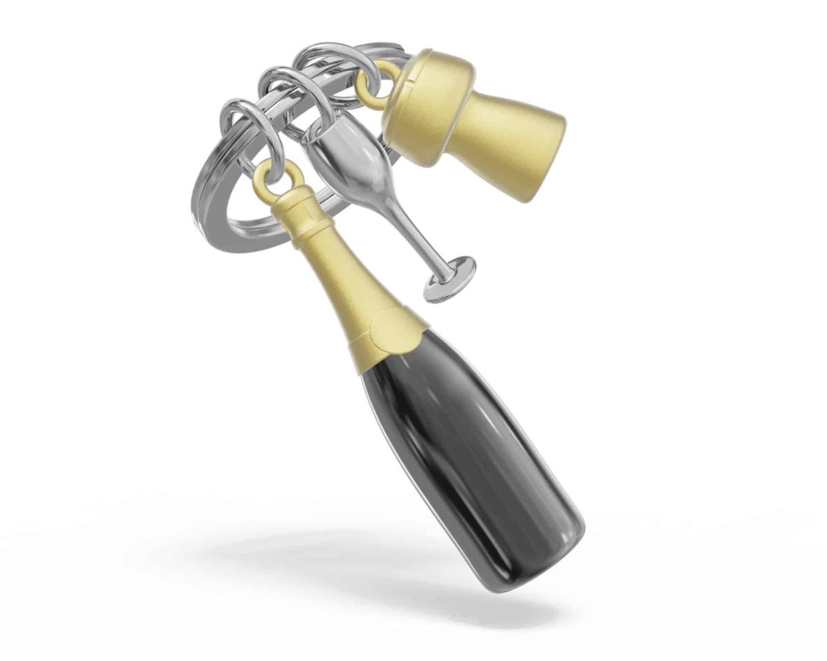 Llavero Metalmorphose Champaña1