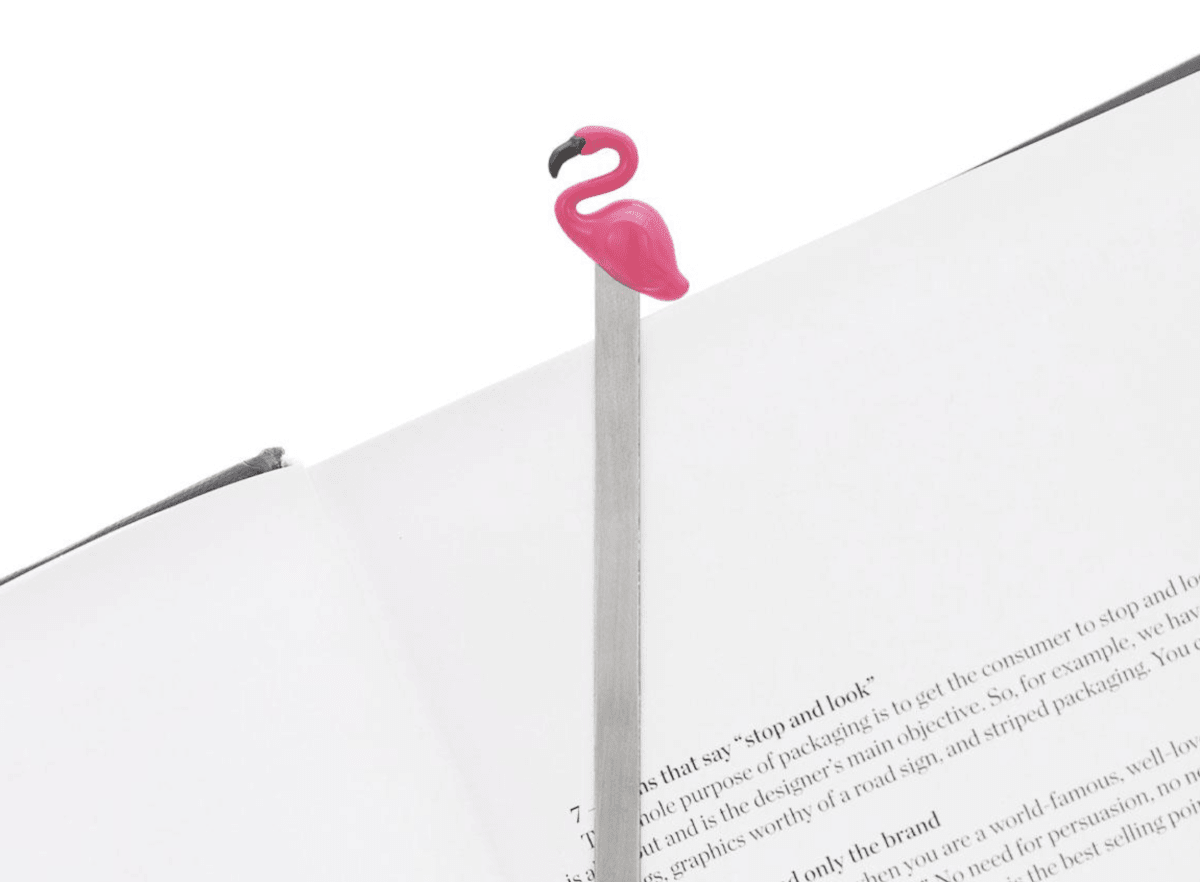 Marcapáginas Metalmorphose Flamenco4