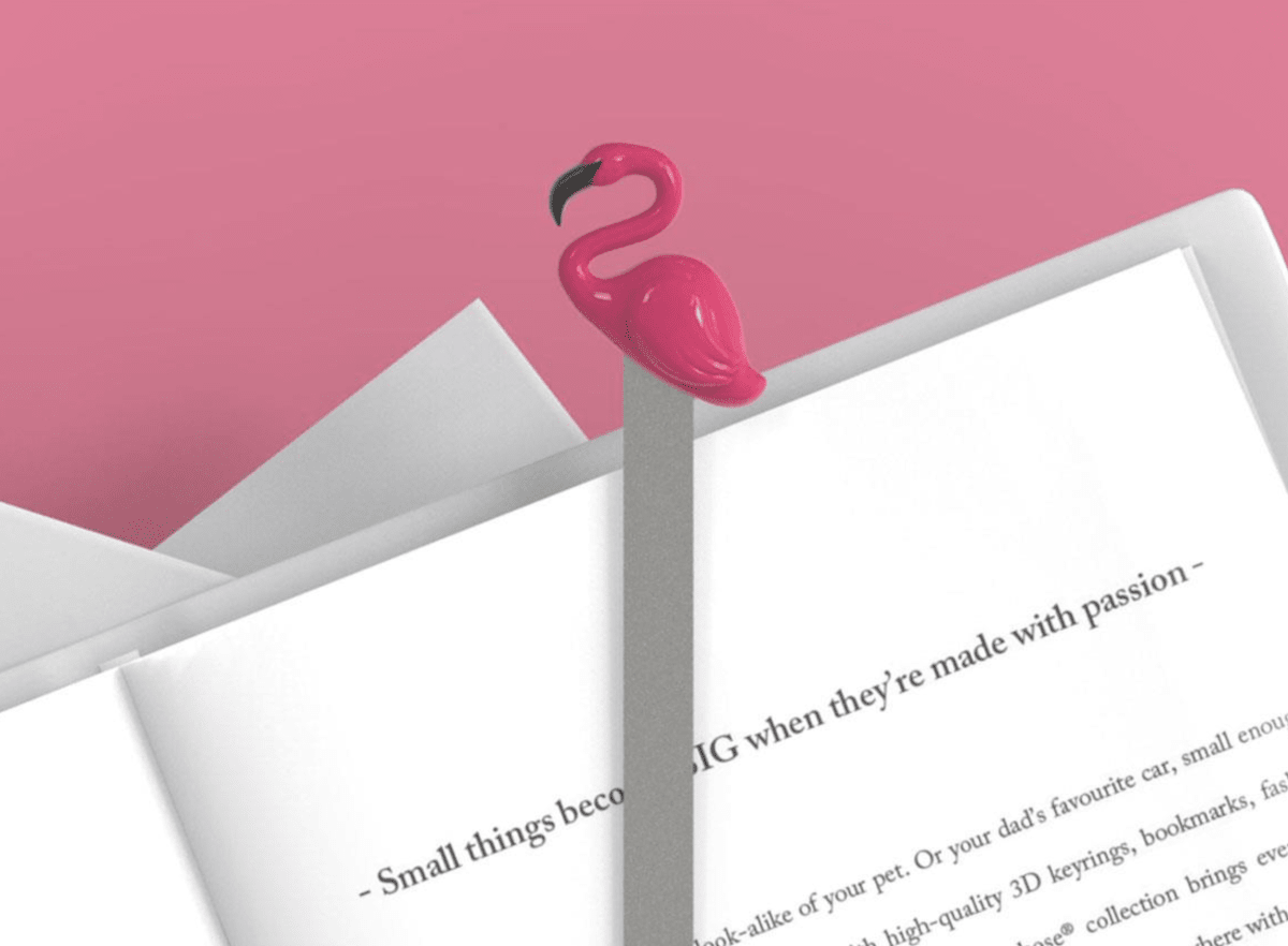 Marcapáginas Metalmorphose Flamenco5