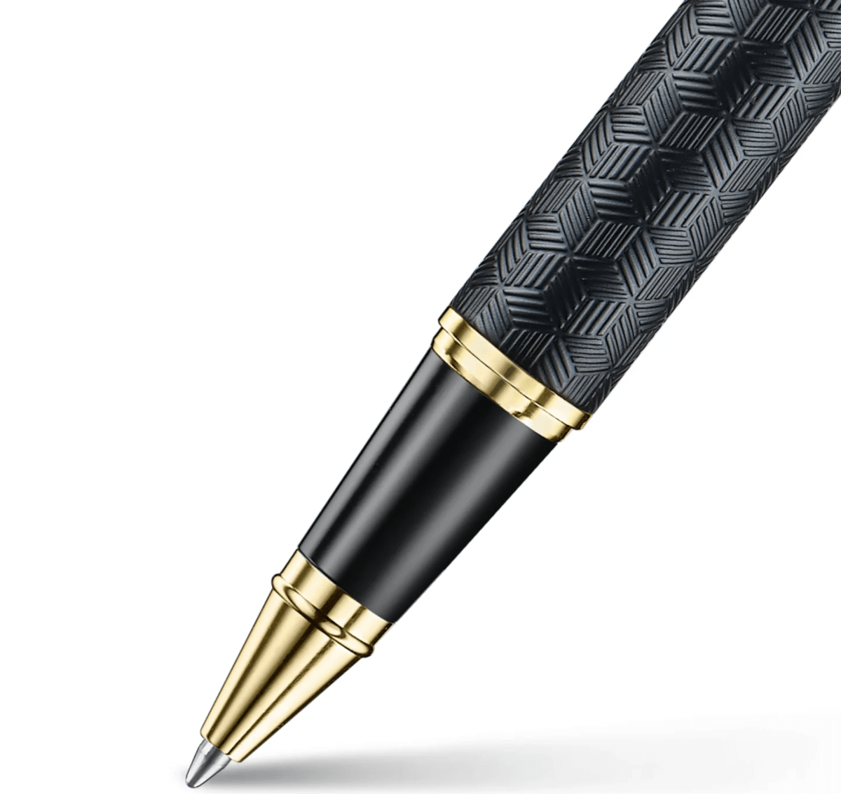 Rollerballs Sheaffer 300 Cuerpo Negro Mate, Cromo Brillante2