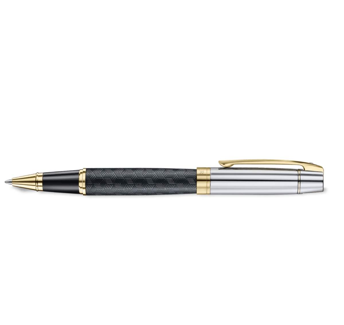 Rollerballs Sheaffer 300 Cuerpo Negro Mate, Cromo Brillante3