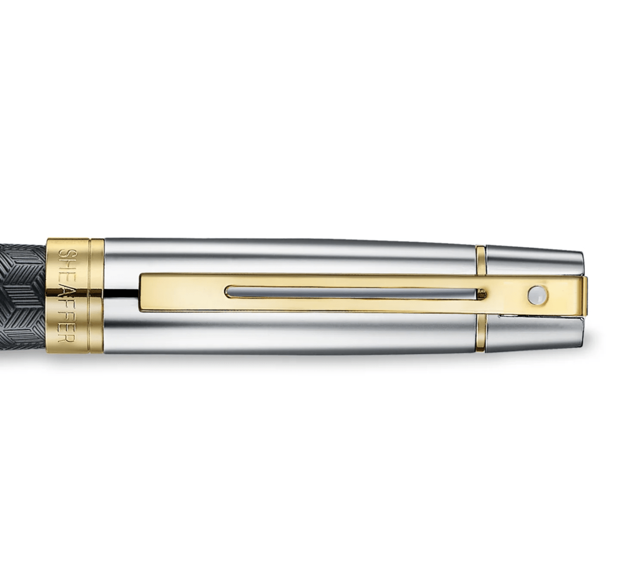 Rollerballs Sheaffer 300 Cuerpo Negro Mate, Cromo Brillante5