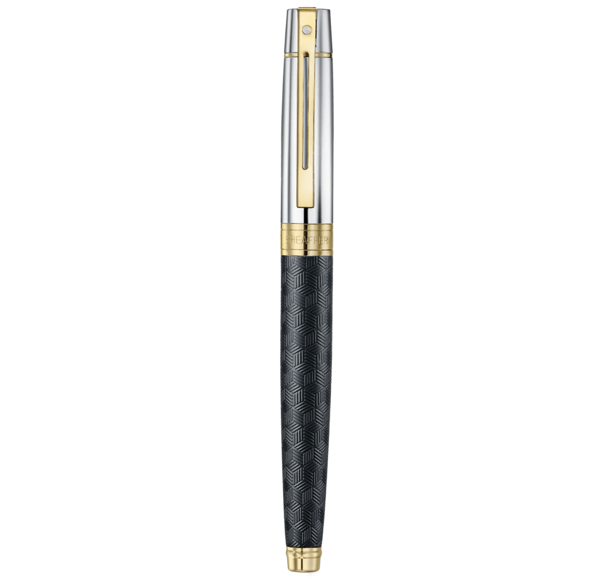Rollerballs Sheaffer 300 Cuerpo Negro Mate, Cromo Brillante6