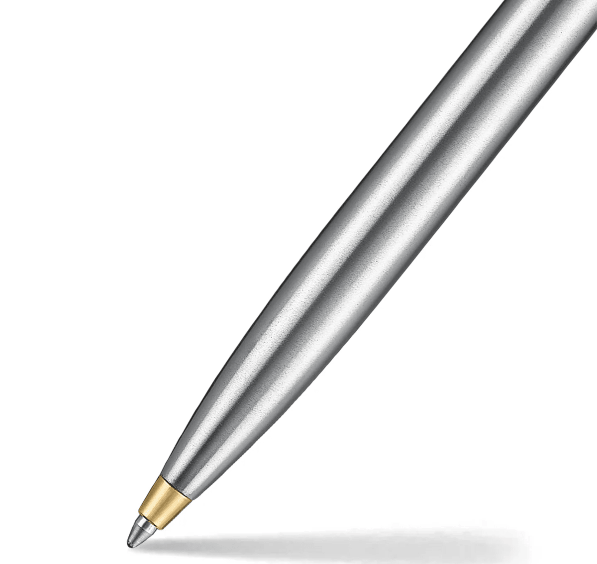 Bolígrafo Sheaffer Sentinel 333 Cuerpo Cromado Adornos Oro2