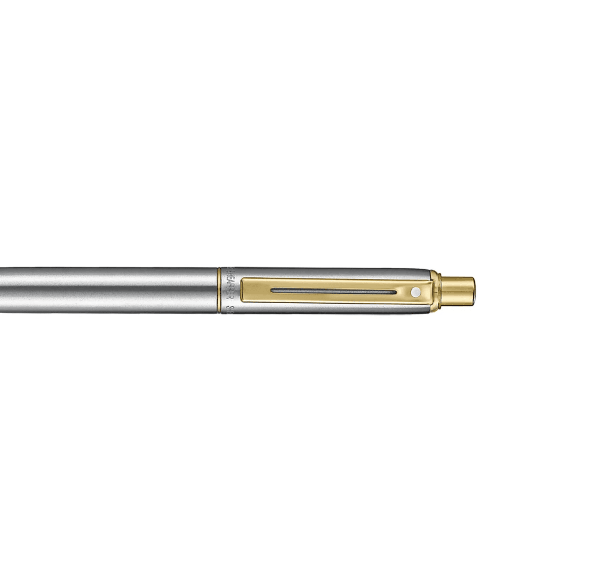 Bolígrafo Sheaffer Sentinel 333 Cuerpo Cromado Adornos Oro4