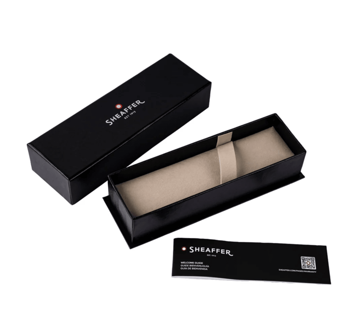 Bolígrafo Sheaffer Sentinel 334 Negro Mate Chapados En Oro7