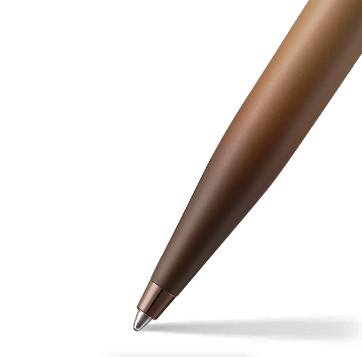 Set Bolígrafo Sheaffer VFM Café Marrón Mate Con Ribetes Cch4