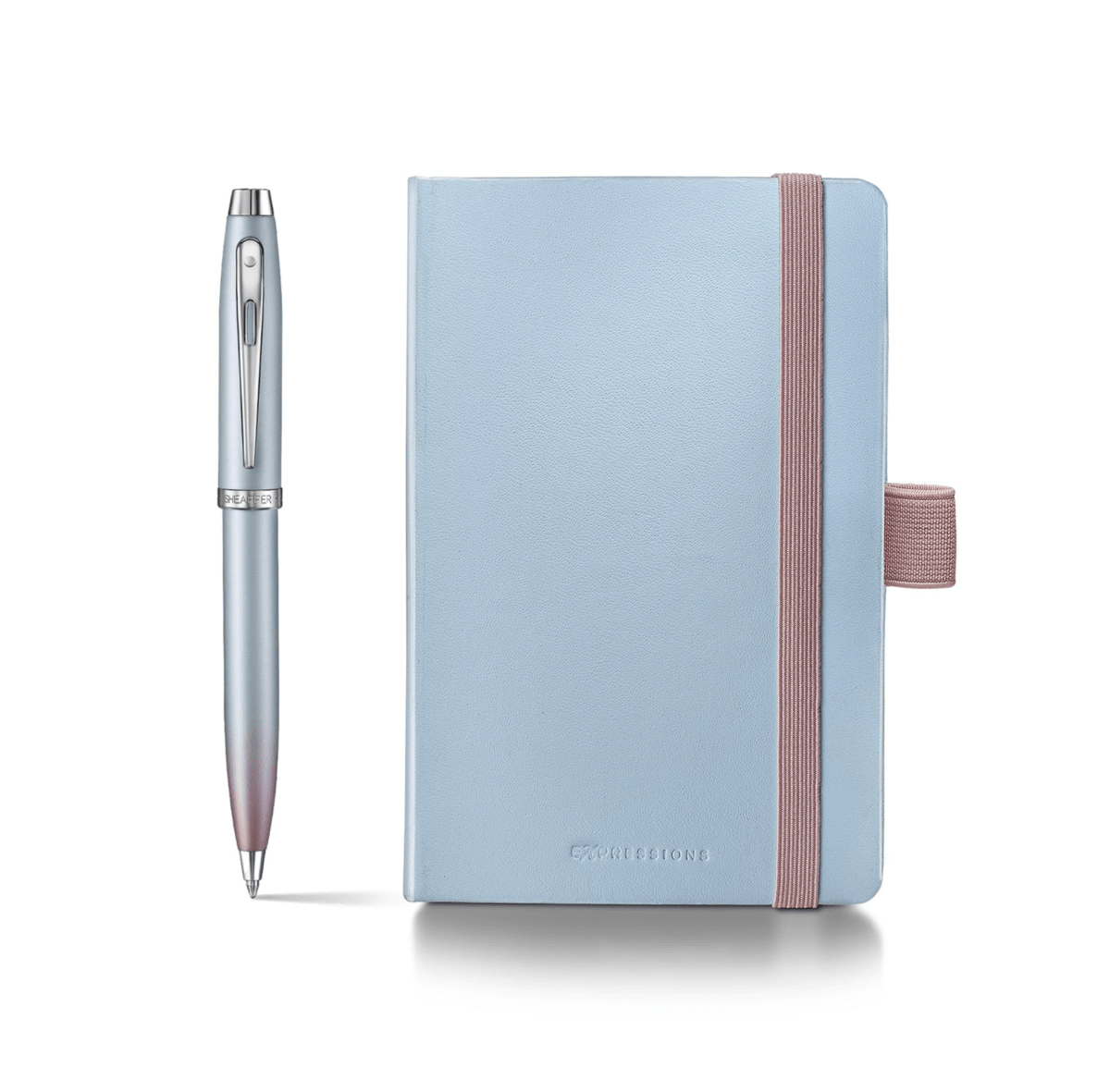 Set Bolígrafo Sheaffer Expressions 100 Degradado Perlado Con Cuaderno2