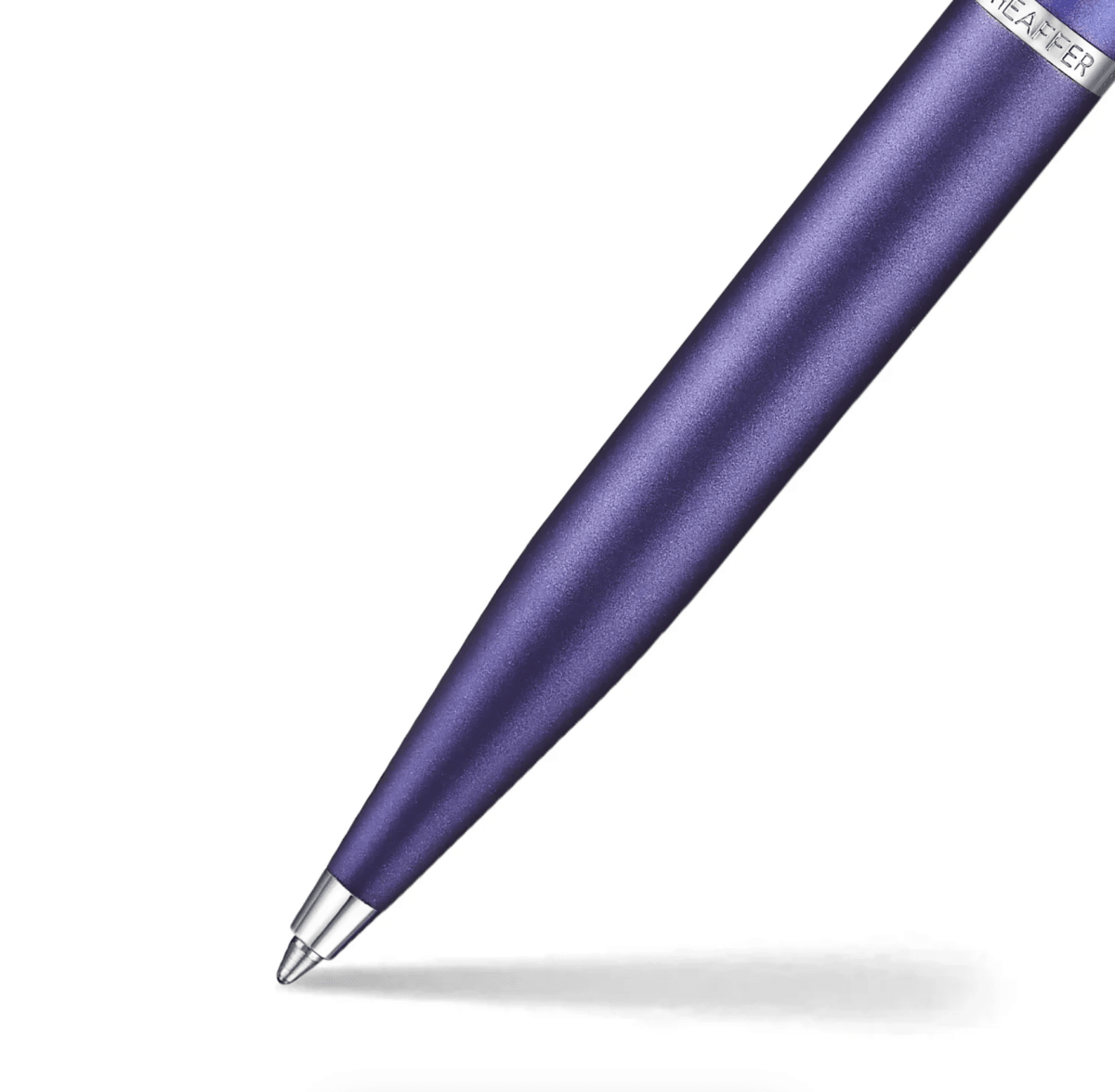 Set Bolígrafo Sheaffer Expressions VFM 9430 Azul Degradado Con Zip Morado Metalizado Cch4