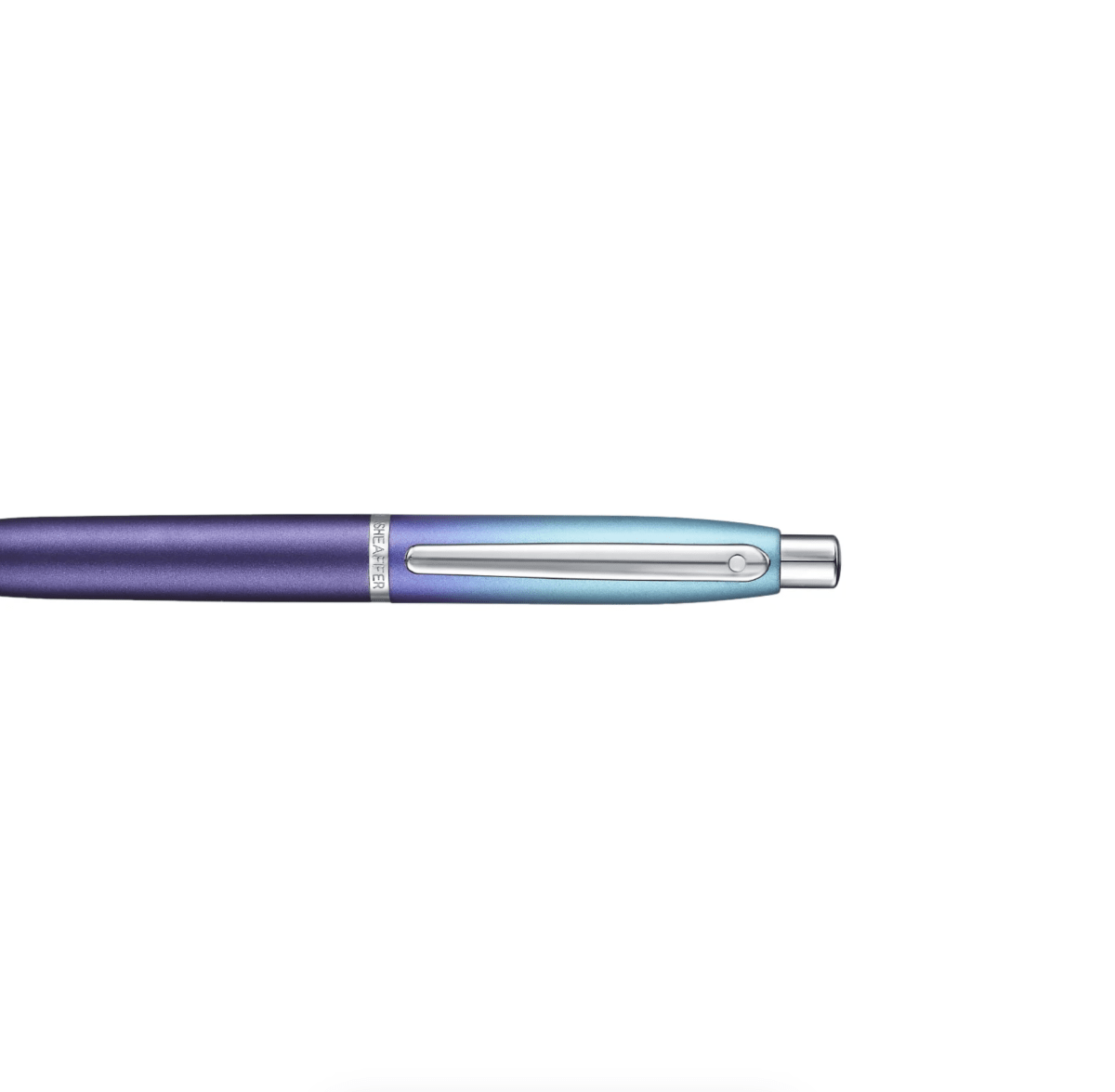 Set Bolígrafo Sheaffer Expressions VFM 9430 Azul Degradado Con Zip Morado Metalizado Cch6