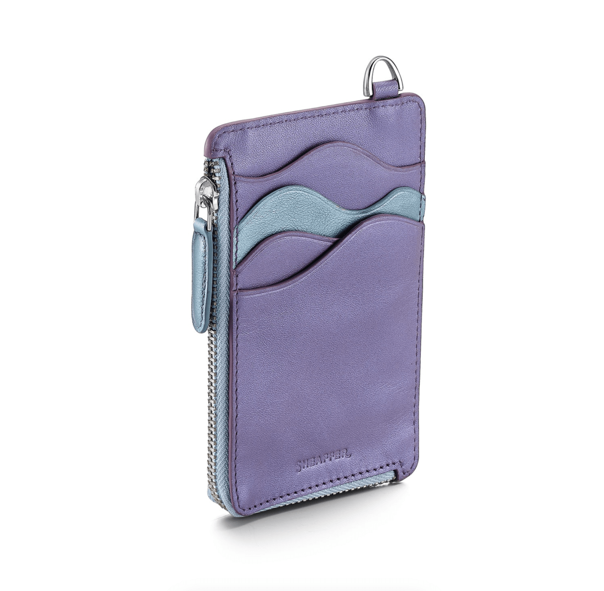 Set Bolígrafo Sheaffer Expressions VFM 9430 Azul Degradado Con Zip Morado Metalizado Cch11